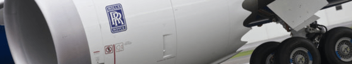 Rolls Royce vliegtuigmotor